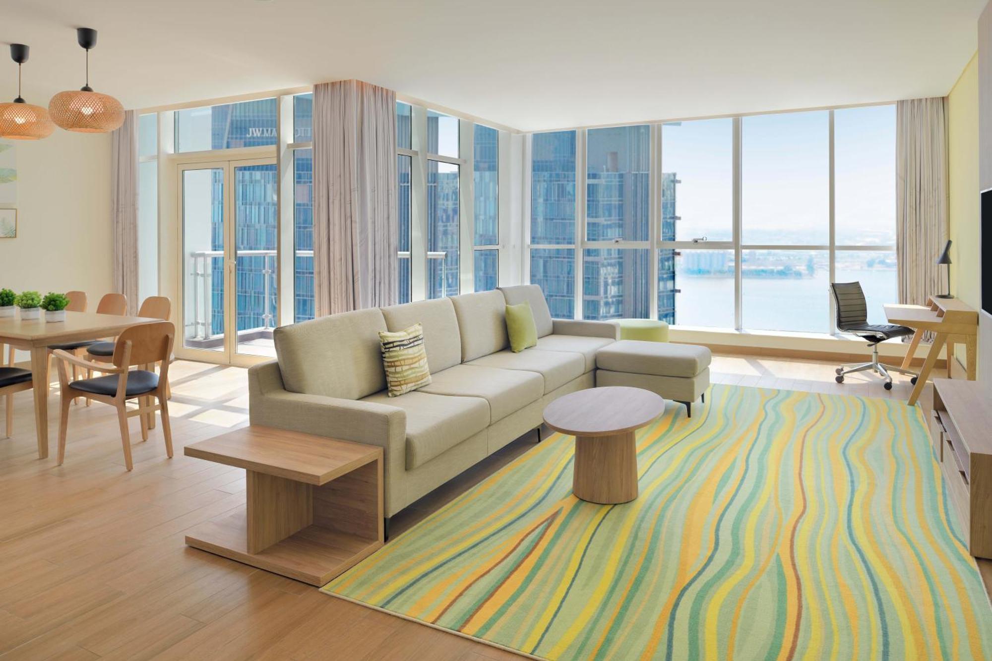 Element By Westin City Center Doha Exterior foto A living room at the hotel